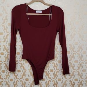 Bodysuit / Wine color